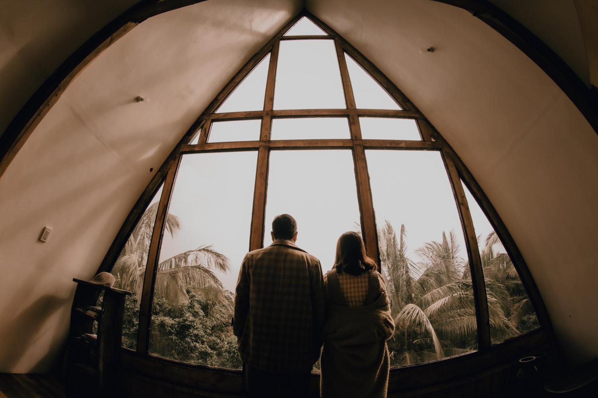 Camiguin Volcano Houses - A-Frame House Mambajao Eksteriør bilde