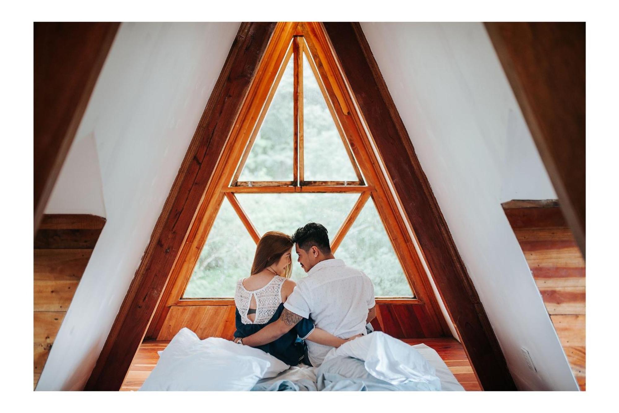 Camiguin Volcano Houses - A-Frame House Mambajao Eksteriør bilde