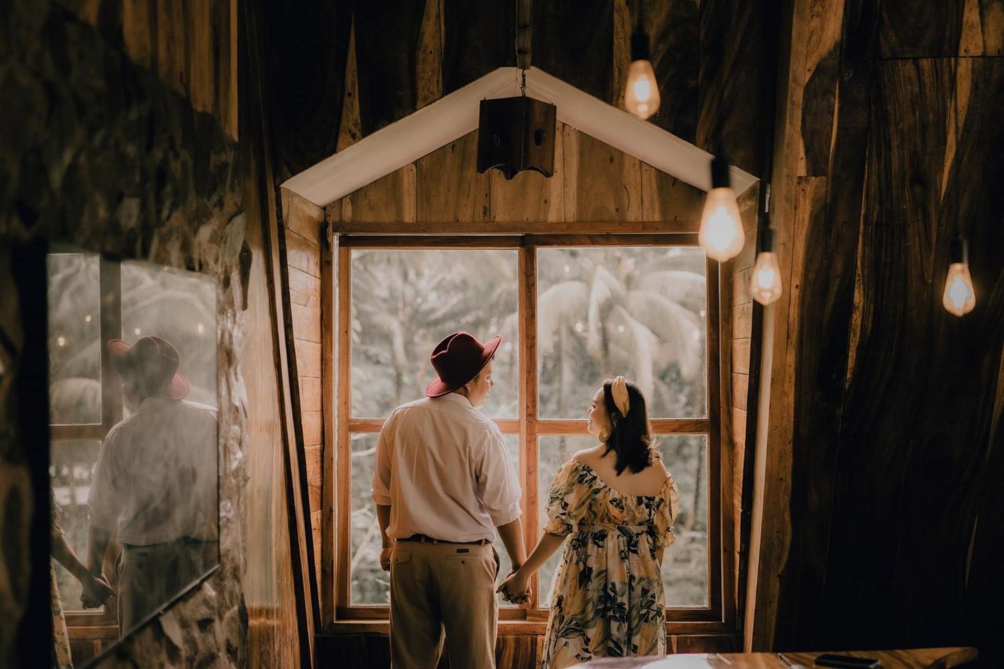Camiguin Volcano Houses - A-Frame House Mambajao Eksteriør bilde