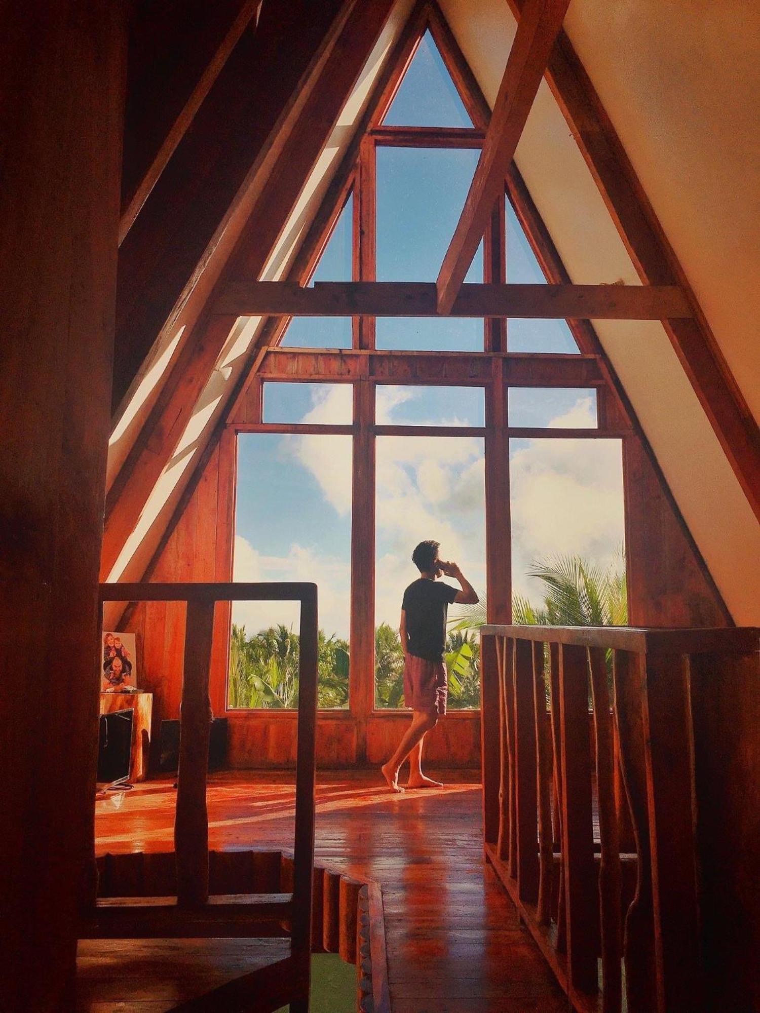 Camiguin Volcano Houses - A-Frame House Mambajao Eksteriør bilde