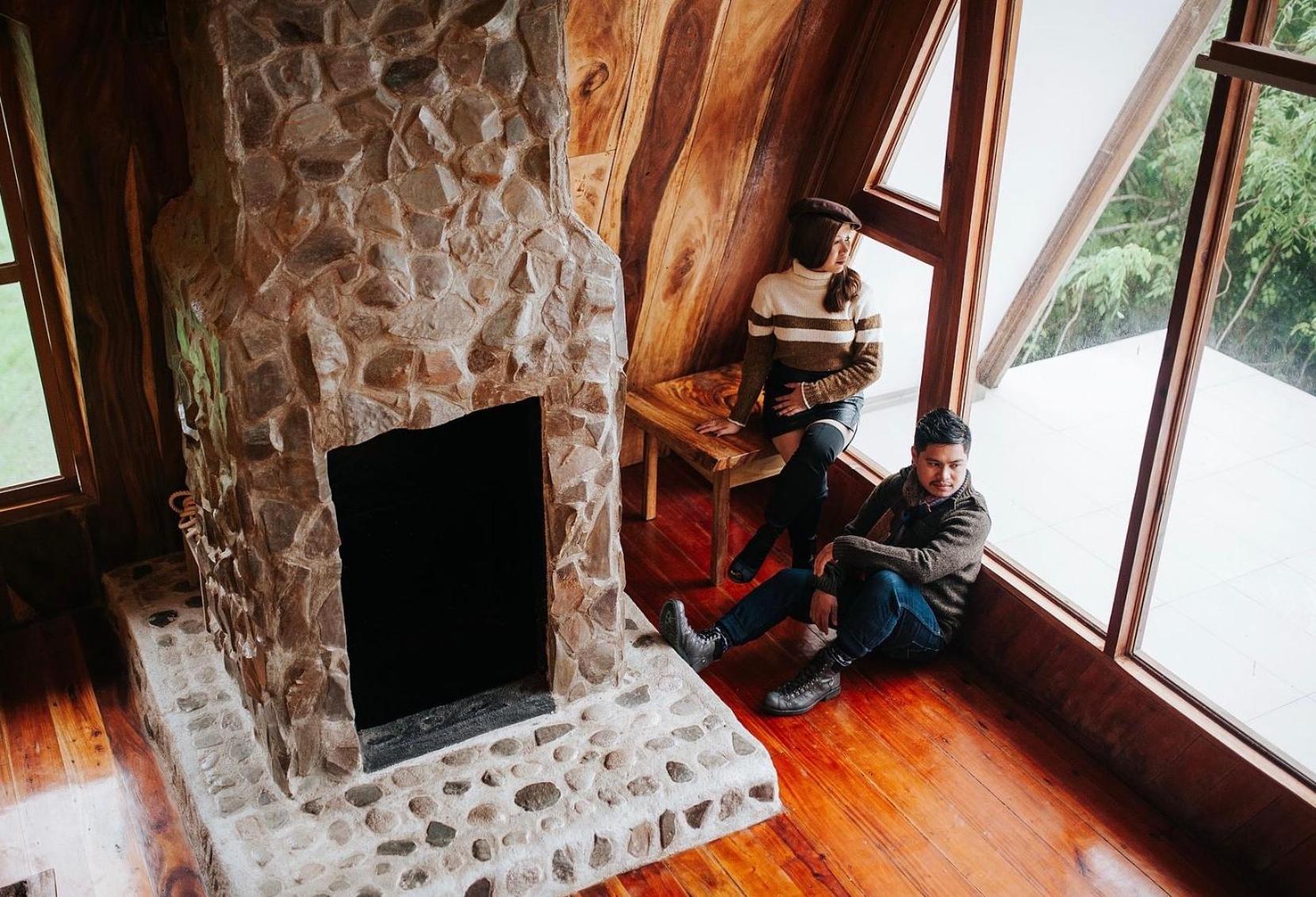 Camiguin Volcano Houses - A-Frame House Mambajao Eksteriør bilde
