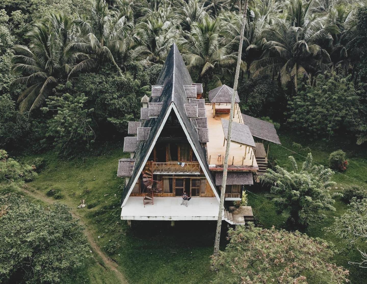 Camiguin Volcano Houses - A-Frame House Mambajao Eksteriør bilde