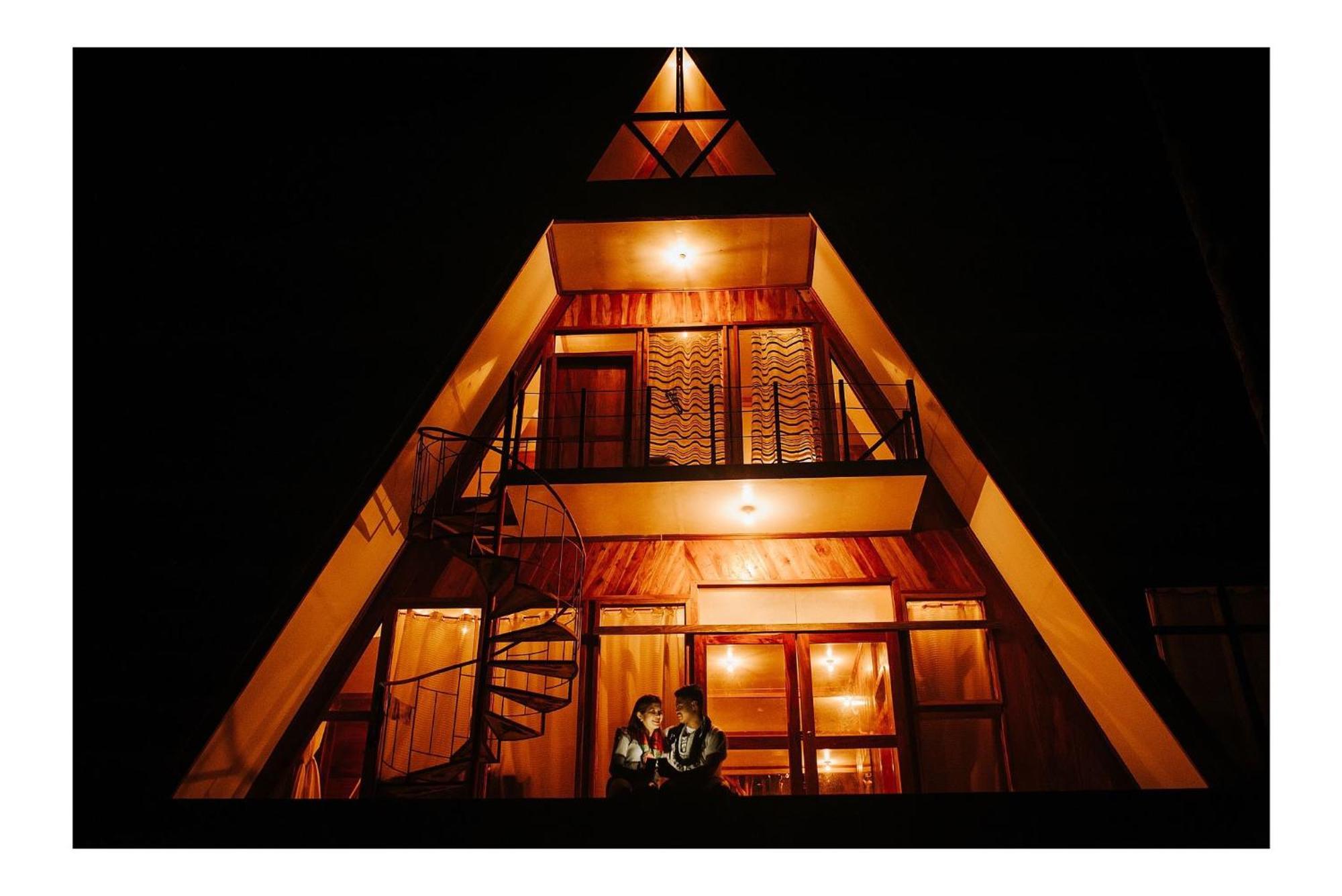 Camiguin Volcano Houses - A-Frame House Mambajao Eksteriør bilde